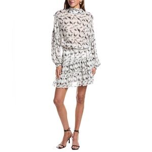 IRO Black and White Mini Dress